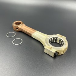 Шатунный комплект Yamaha 200 60H под поршневой палец 23mm (Omax)