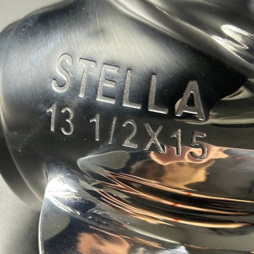 Гребной винт Yamaha 60-140, F70-F130 Stella (3x13 1/2x15) (Сталь) (Polastorm)