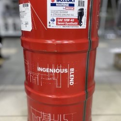 Масло MOTUL Suzuki Marine 4T 10W40 Semi-Synthetic, 60 л (бочка)