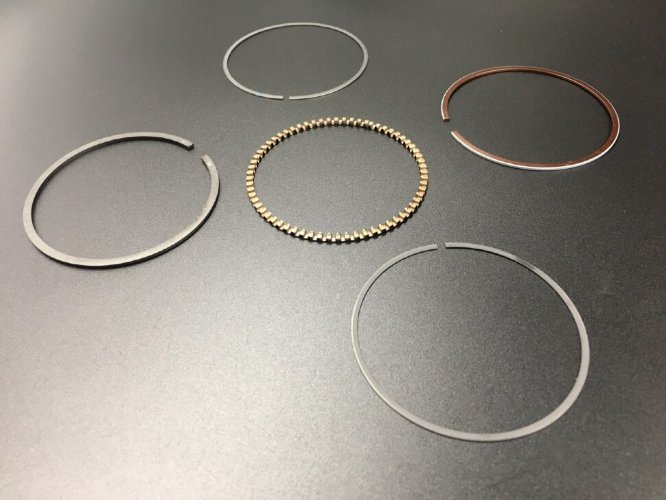 Кольца поршневые, комплект на один поршень Yamaha F25-60 (0.50mm) (Yamaha)