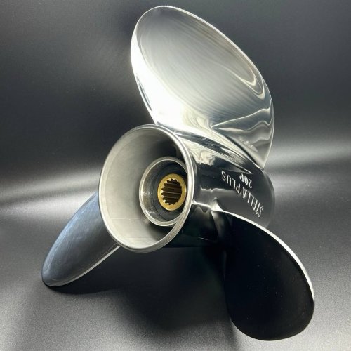 Гребной винт Yamaha 60-140, F70-F130  Stella Plus (3x13 1/2x20) (Сталь) (Polastorm)