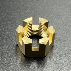 Гайка крепления гребного винта Yamaha 40-90, F25-100 (YUELANG)