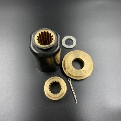 Втулка гребного винта Suzuki DF150-300/JOHNSON/EVINRUDE 200-225 (аналог Michigan 204) (Polaflex)