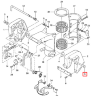 Болт струбцины Tohatsu 2.5-9.8 (M8x122) (Yuelang)