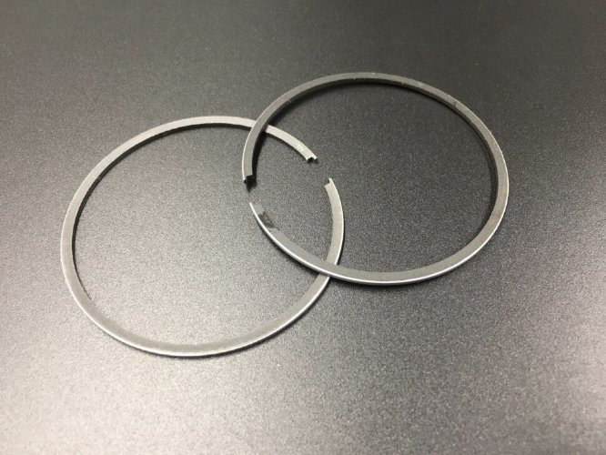 Кольца поршневые, комплект на один поршень Suzuki DT9.9-15 (толщина 1.5mm) (STD) (Osaka)