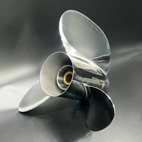 Гребной винт Yamaha 60-140, F70-F130  Stella Plus (3x13 1/2x19) (Сталь) (Polastorm)