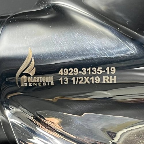 Гребной винт Yamaha 60-140, F70-F130  Stella Plus (3x13 1/2x19) (Сталь) (Polastorm)