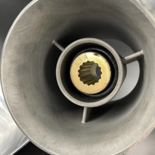 Гребной винт Yamaha 60-140, F70-F115 (3x13x21) (Сталь)