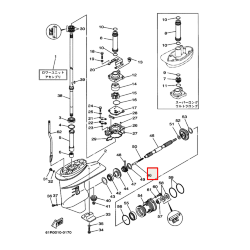 Толкатель муфты Y20-30,F20,25,45 (PREMARINE)