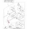 Зажим троса газа д/у Yamaha 25-30 (PREMARINE)