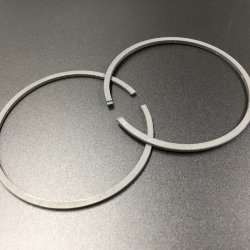 Кольца поршневые, Комплект верхних колец на 2 поршня Tohatsu M40C (STD) (Osaka)