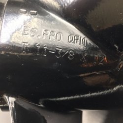 Гребной винт Tohatsu 40-50 (3x11-3/8x12) (BaekSan)
