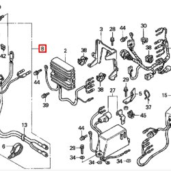 Питающие провода Honda 35-50 (32410-zv5-820)