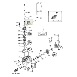 Кольцо уплотнительное Yamaha (93210-19123) (PREMARINE)