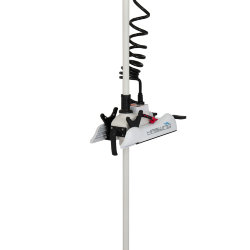 Лодочный электромотор якорь Haswing Cayman B, GPS, 12V, 55Lbs, нога 152 мм, цвет белый