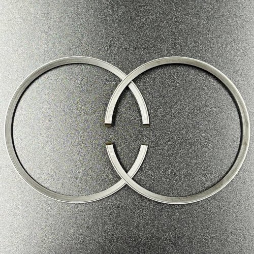 Кольца поршневые, комплект на один поршень Suzuki DT9.9-15 (толщина 2mm) (STD) (Omax)